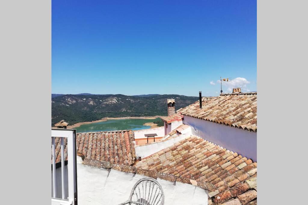 Casa En Fortaleza Medieval Castellar de la Frontera Esterno foto