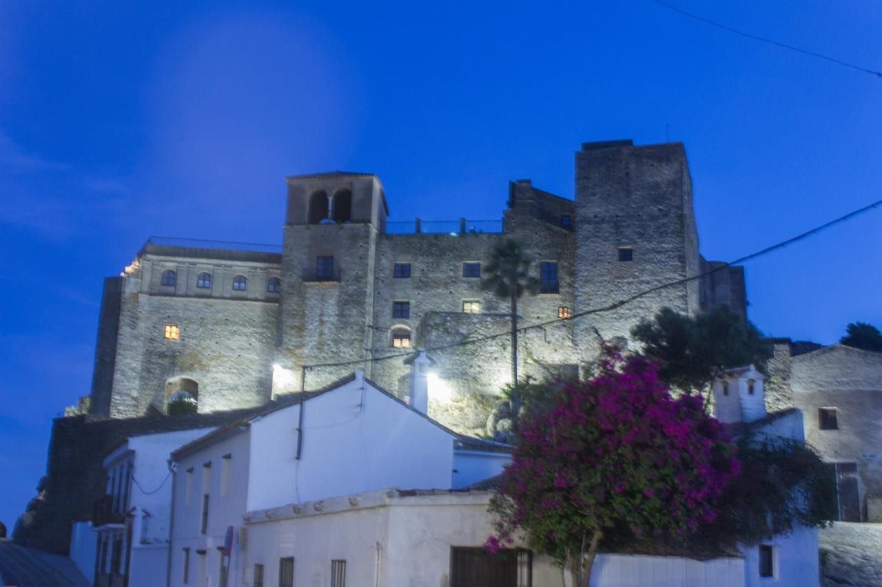 Casa En Fortaleza Medieval Castellar de la Frontera Esterno foto